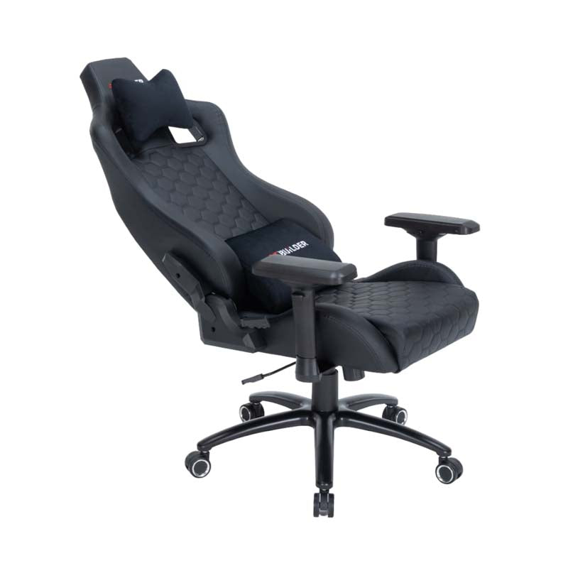 PCBuilder Navigator X Gaming Chair - Black - Black