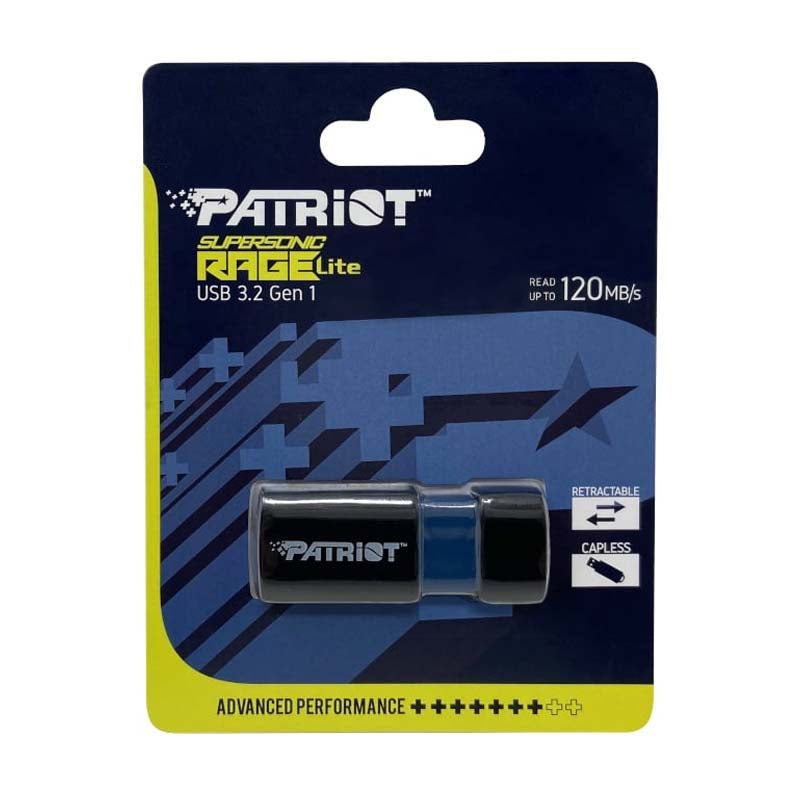 Patriot Supersonic Rage Lite 512GB USB 3.2 Gen1 Flash Drive