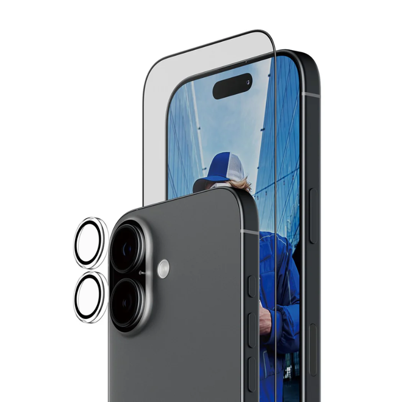 PanzerGlass Essentials Bundle Apple iPhone 17 | Ultra-Wide Fit + Hoops