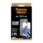 PanzerGlass Screen Protector Apple iPhone 17 Pro Max | Ultra-Wide Fit EasyAligner