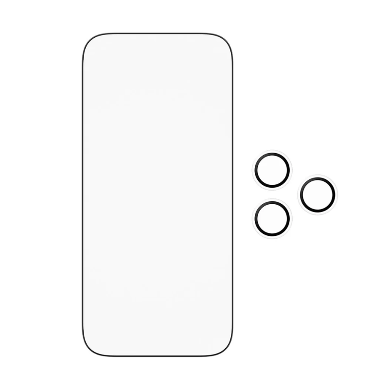 PanzerGlass Essentials Bundle Apple iPhone 17 Pro| Ultra-Wide Fit + Hoops