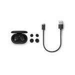 Philips TAT1209 True Wireless In Ear Earbuds - Black - Black