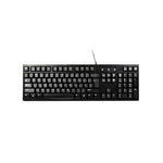 Port Design Combo Wired Mouse and Keyboard - Black - Black