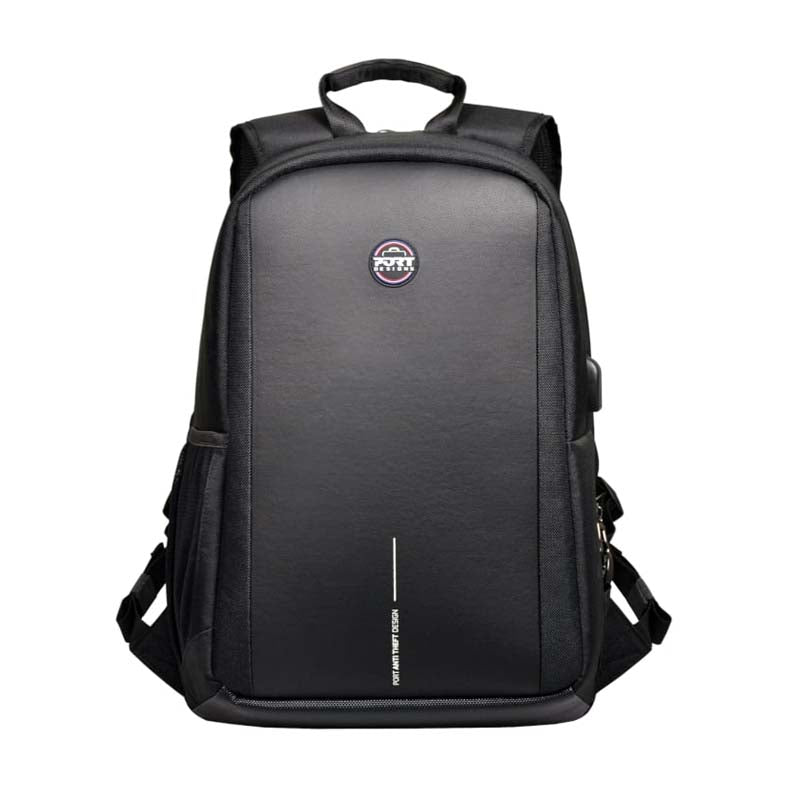 Port Designs Chicago EVO 13.3/15.6 inch Anti-Theft Backpack - Black - Black