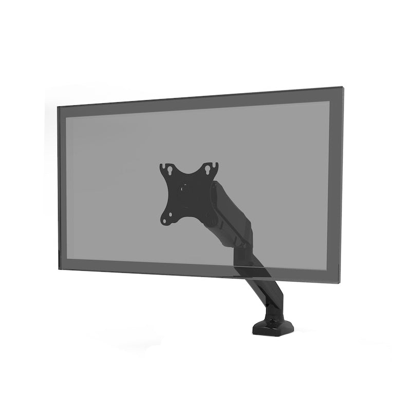 Port Monitor Arm Vesa Single Screen - Black - Black