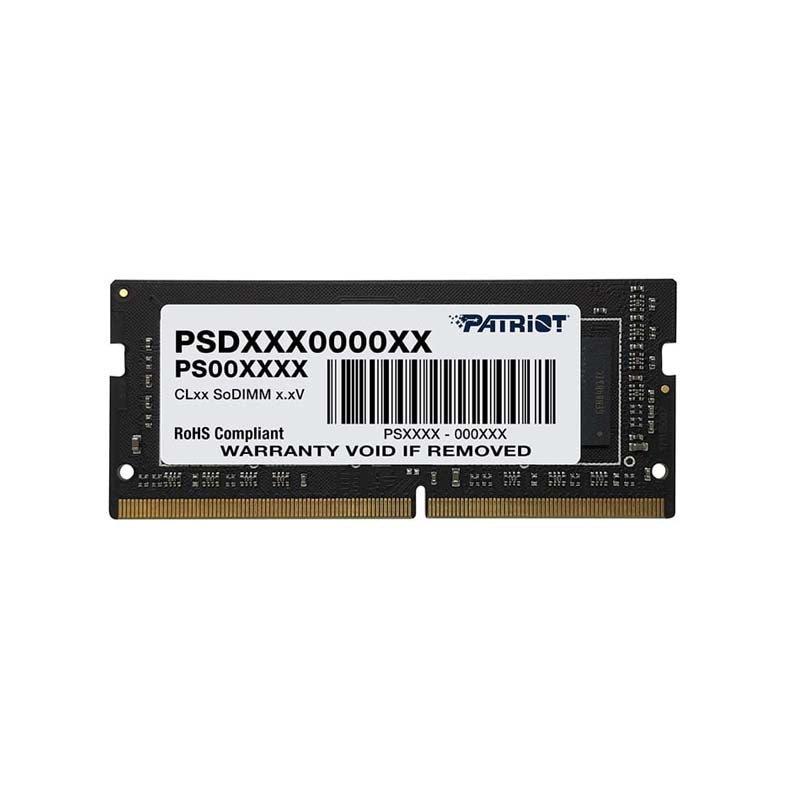 Patriot Signature Line DDR4 4GB 2666MHz SODIMM - Black