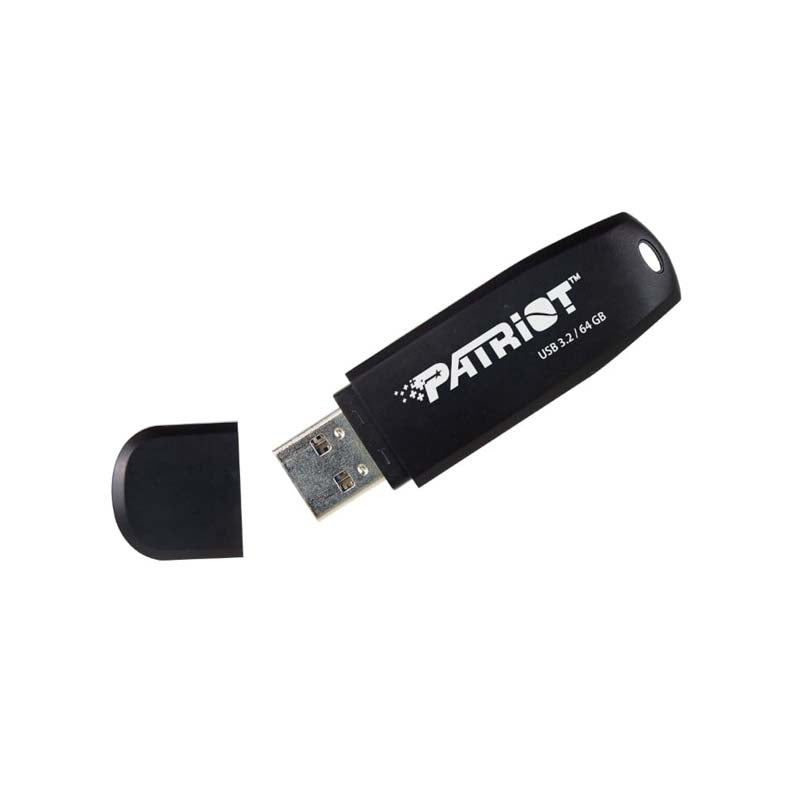 Patriot Xporter Core 64GB USB3.2 Flash Drive - Black
