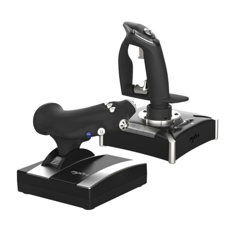 PXN 2119 PRO Flight Simulator Joystick - Black