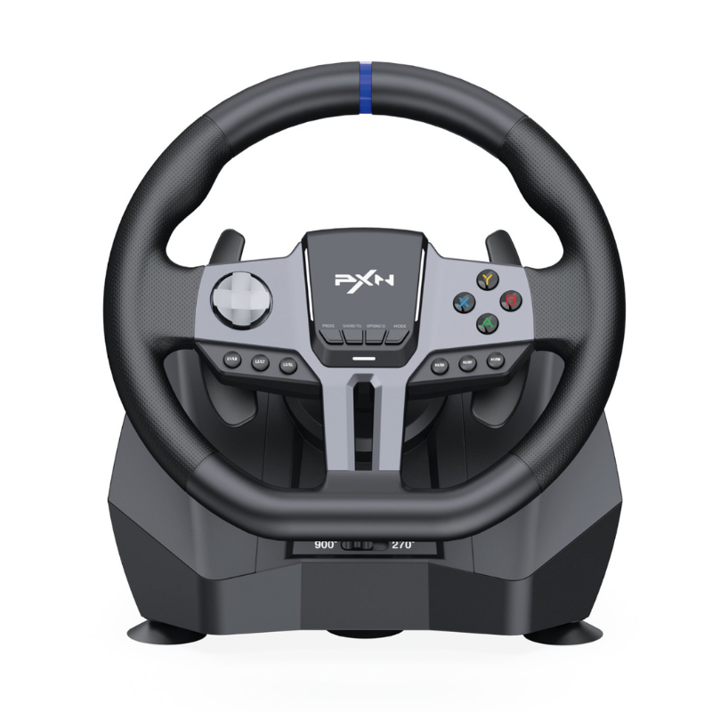 PXN V9 Gen 2 Gaming Steering Wheel - Black