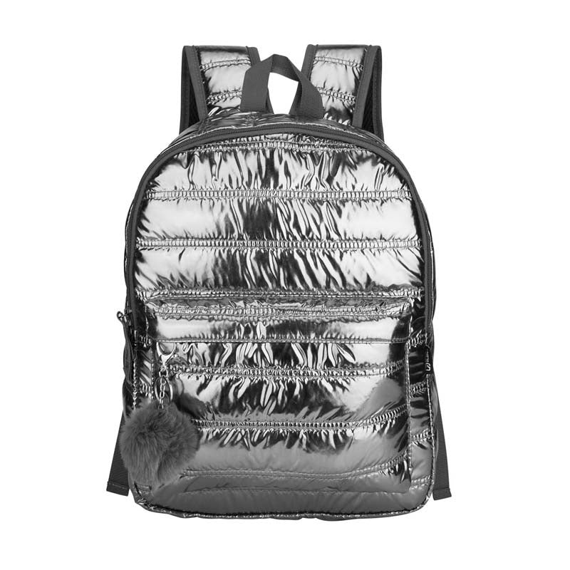 Quest Puffer Backpack - Silver
