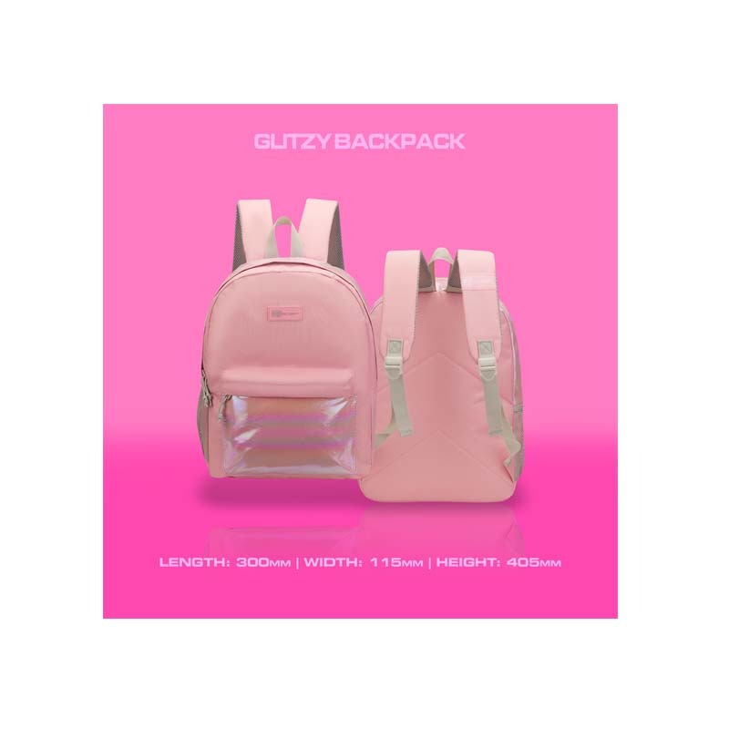 Quest Glitzy Backpack - Pink