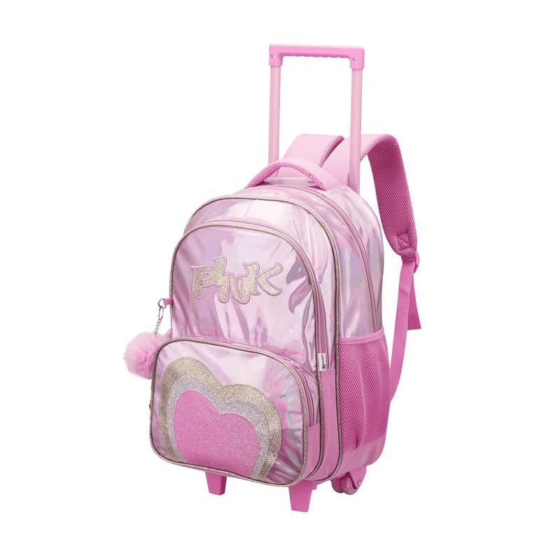 Quest Mirror-Glitz Trolley Backpack - Pink