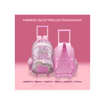 Quest Mirror-Glitz Trolley Backpack - Pink