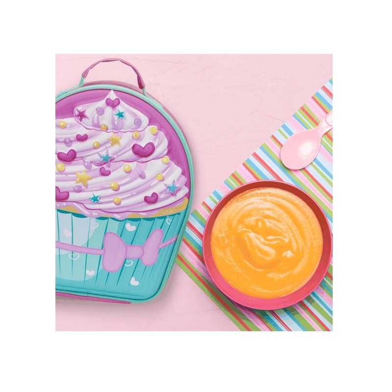 Quest Cupcake 3D EVA Lunch Bag - Pink