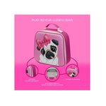 Quest Pug 3D EVA Lunch Bag - Pink