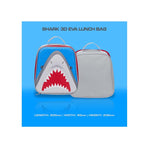 Quest Shark 3D EVA Lunch Bag - Grey