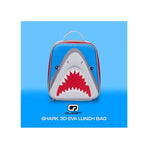 Quest Shark 3D EVA Lunch Bag - Grey