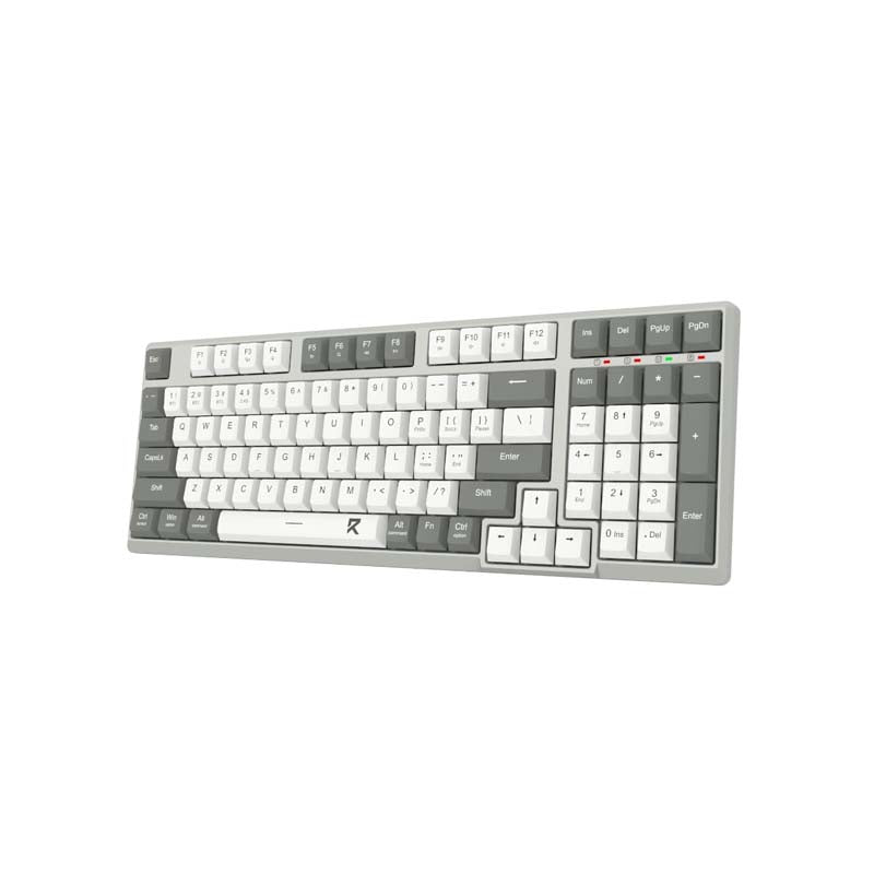 Redragon BK-7111 Scissors Mechanism Slim Full-Size Wireless Keyboard - Grey