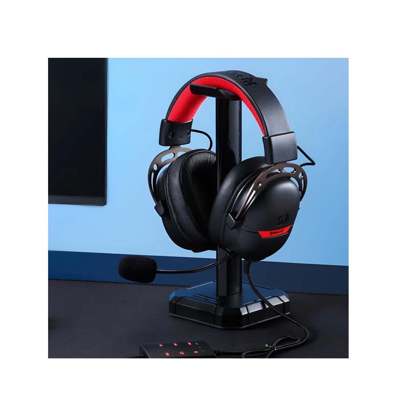 Redragon H376 Aurora 7.1 USB Wired Gaming Headset - Black