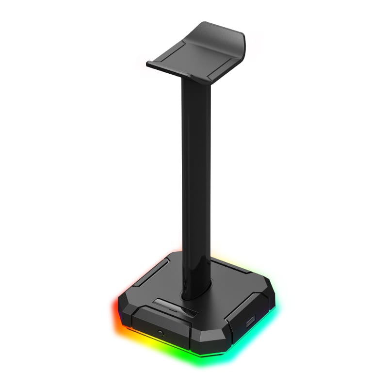 Redragon Scepter Pro Quad USB RGB Headset Stand - Black