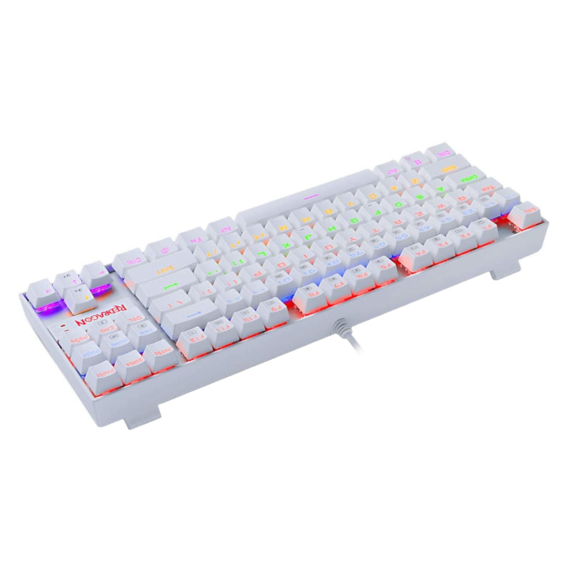 Redragon Kumara RGB Wired Mechanical Gaming Keyboard - White