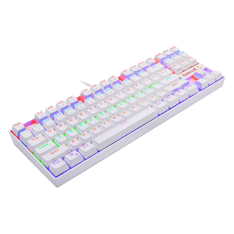 Redragon Kumara RGB Wired Mechanical Gaming Keyboard - White