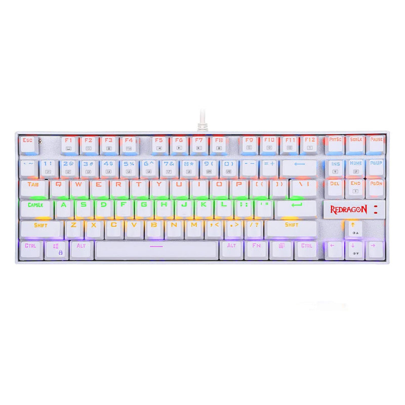 Redragon Kumara RGB Wired Mechanical Gaming Keyboard - White