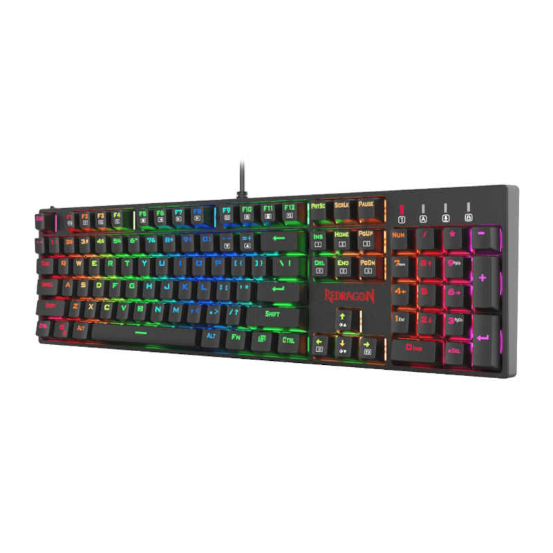 Redragon Surara Mechanical RGB Wired Gaming Keyboard Black