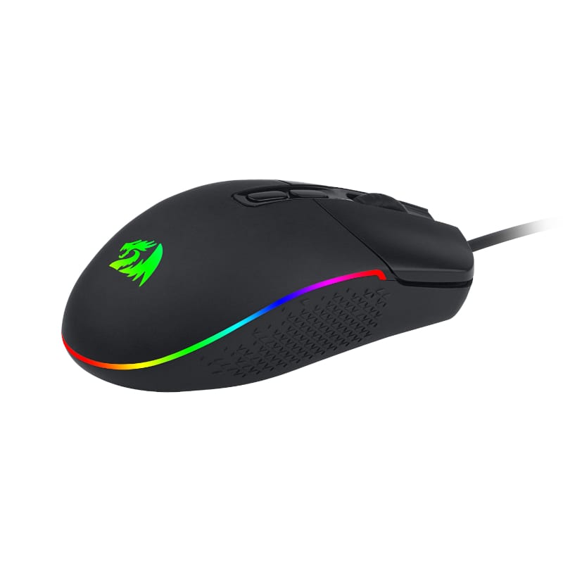 Redragon Invader 10000Dpi  Wired Gaming Mouse - Black