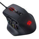 Redragon M811 Aatrox MMO Gaming Mouse - Black