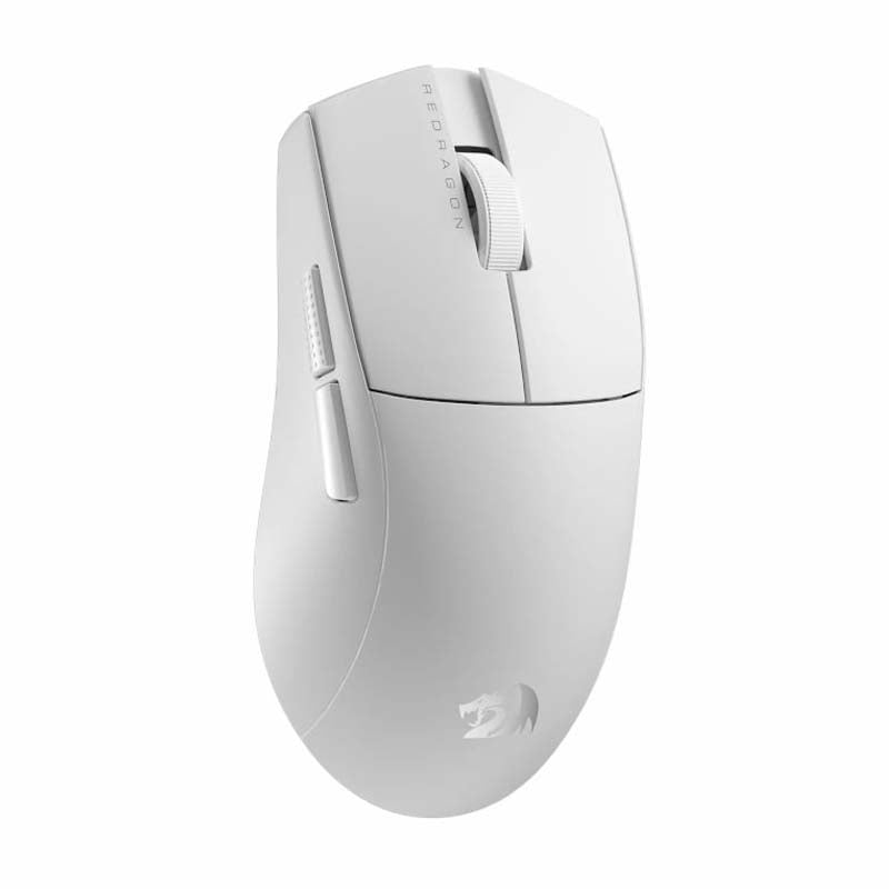 Redragon M916 Pro 1K 3-Mode Wireless Gaming Mouse - White