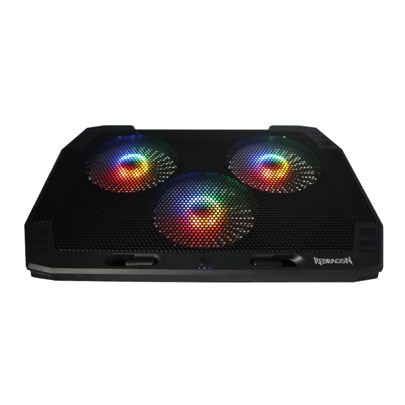 Redragon GCP511 Ingrid 17-inch Laptop Cooler - Black - Black