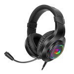 Redragon HYLAS Over Ear Wired Gaming Headset RGB - Black - Black