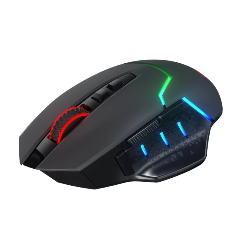 Redragon M690 Mirage Pro 8000 DPI Wireless Gaming Mouse - Black - Black