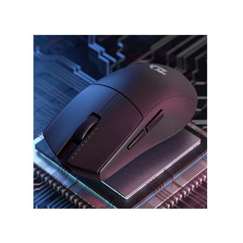 Redragon M916 PRO 1K 3-Mode Wireless Gaming Mouse - Black - Black