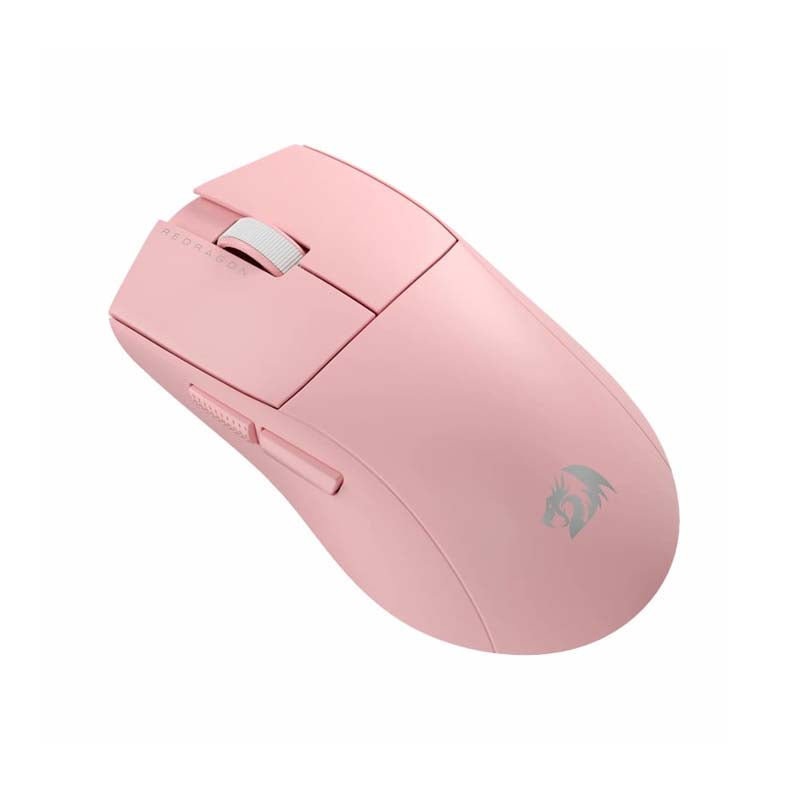 Redragon M916P Pro 1K 3-Mode Wireless Gaming Mouse - Pink - Pink