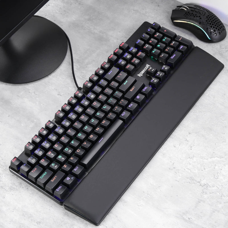 Redragon Meteor M Gaming Wrist Pad - Black - Black