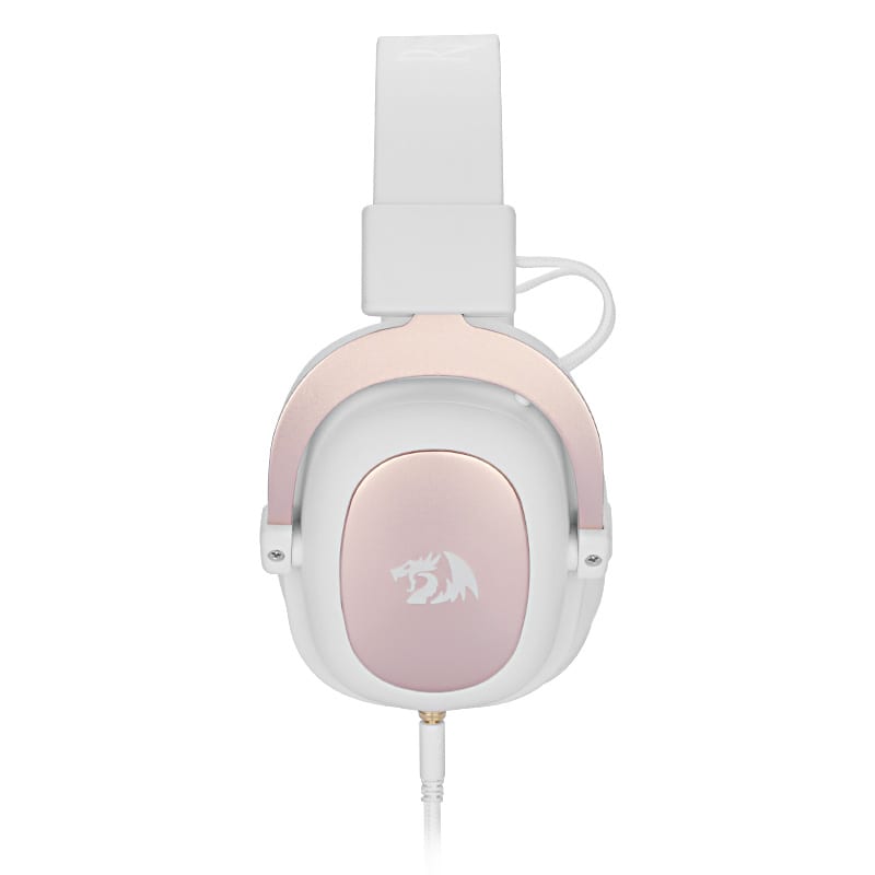 Redragon Over Ear Zeus 2 USB Gaming Headset - White - White