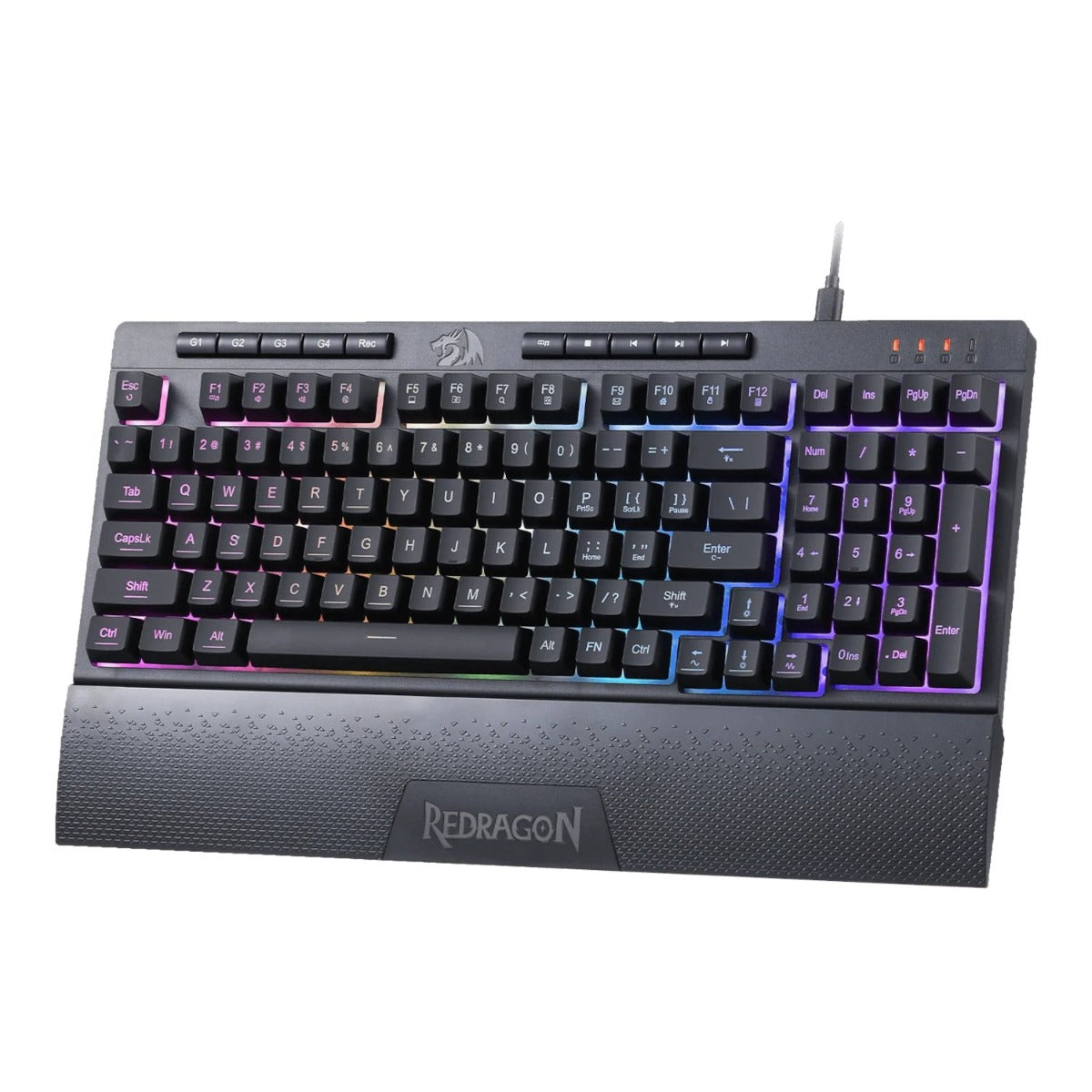 Redragon RYLO S141 Membrane Gaming Keyboard & Mouse Wired Combo - Black