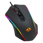 Redragon S107 RGB Gaming Essentials Wired Gaming Keyboard and Mouse Bundle - Black