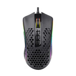 Redragon Storm 7 Buttons RGB Backlit Wired Gaming Mouse - Black - Black