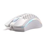Redragon Storm Wired RGB Gaming Mouse - White - White