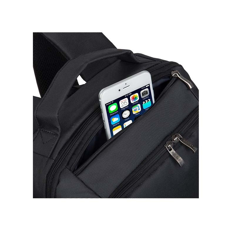 Rivacase 8262 Central Laptop Backpack 15.6 Inch - Black
