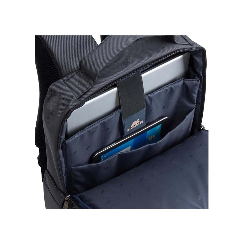 Rivacase 8262 Central Laptop Backpack 15.6 Inch - Black