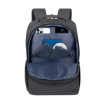 RivaCase 8262 Tegal ECO Laptop Backpack 15.6-inch - Black