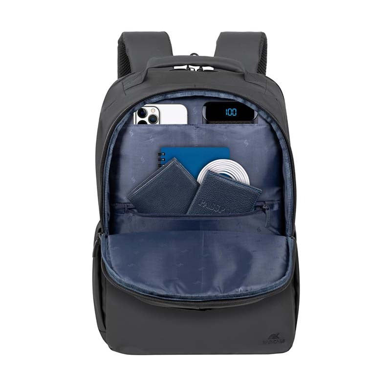 RivaCase 8262 Tegal ECO Laptop Backpack 15.6-inch - Black