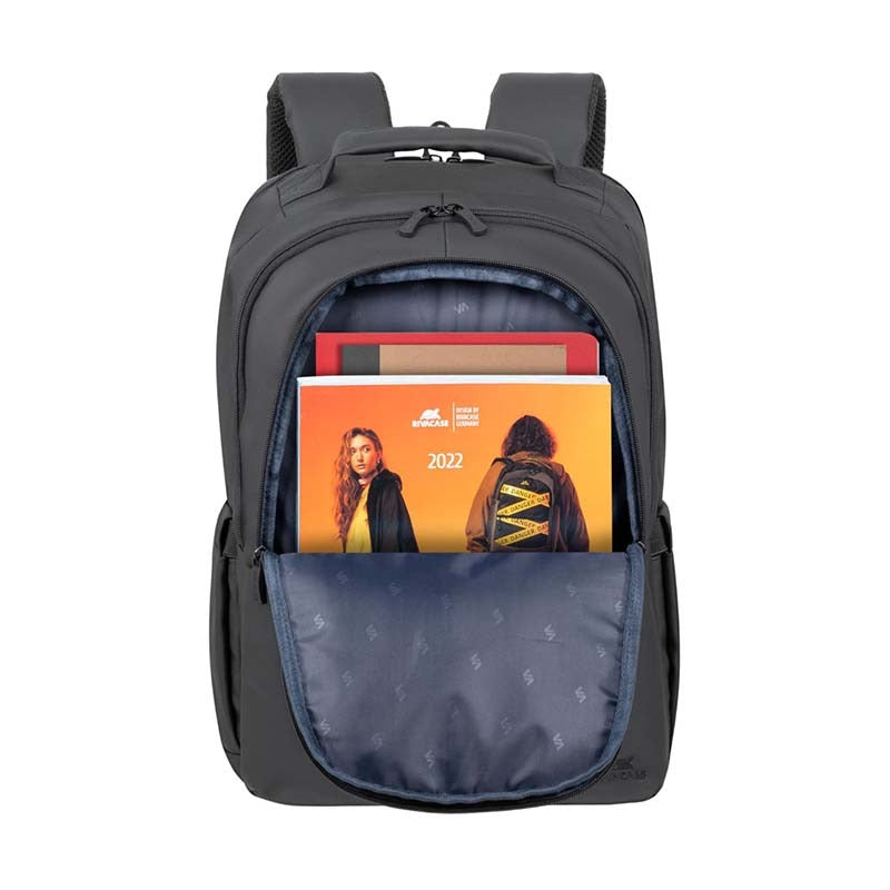 RivaCase 8262 Tegal ECO Laptop Backpack 15.6-inch - Black