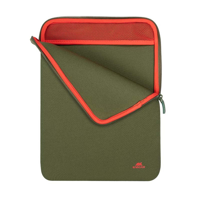 Rivacase 5221 Antishock Sleeve MacBook 13 Inch - Khaki - Green