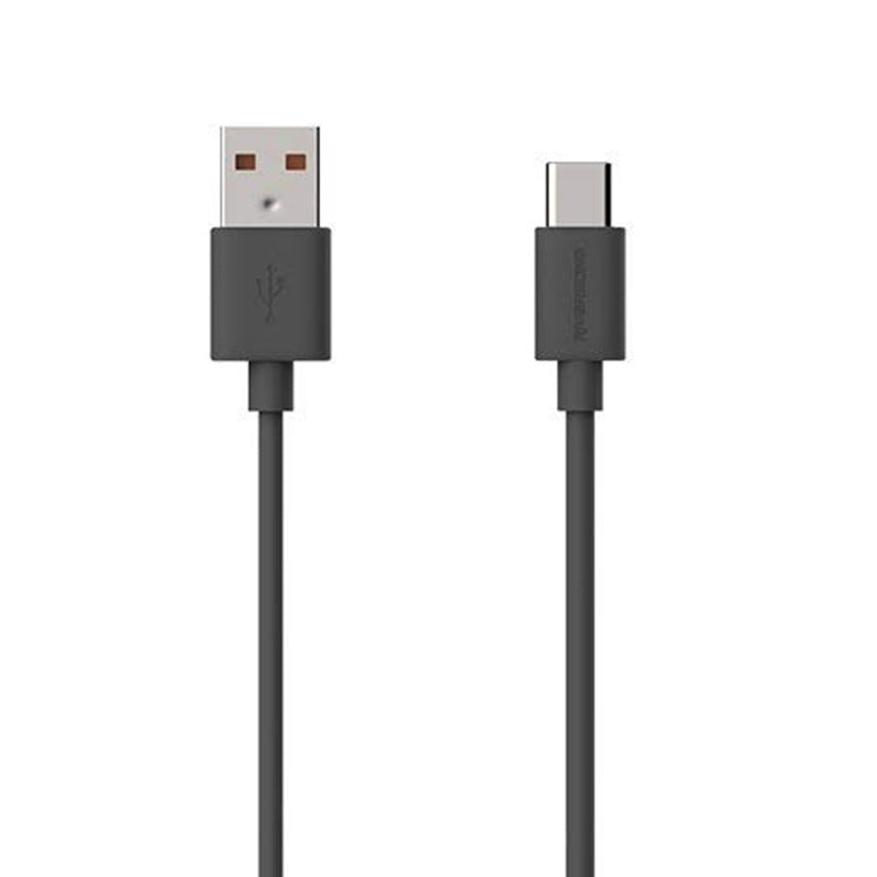 Riversong Zeta Two Core Type C Charging Cable - Black - Black