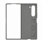 Samsung Galaxy Z Fold6 Silicone Standing Case with Strap - Grey